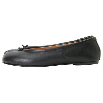 メゾンマルジェラ MAISON MARGIELA S58WZ0042 P3753 T8013 36.5 タビ バレエシューズ 足袋 フラットシューズ 日本サイズ23.5cm ブラック FSMG00014L