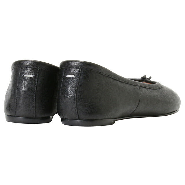 メゾンマルジェラ MAISON MARGIELA S58WZ0042 P3753 T8013 36.5 タビ バレエシューズ 足袋 フラットシューズ 日本サイズ23.5cm ブラック FSMG00014L