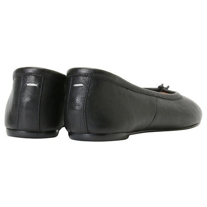 メゾンマルジェラ MAISON MARGIELA S58WZ0042 P3753 T8013 36.5 タビ バレエシューズ 足袋 フラットシューズ 日本サイズ23.5cm ブラック FSMG00014L