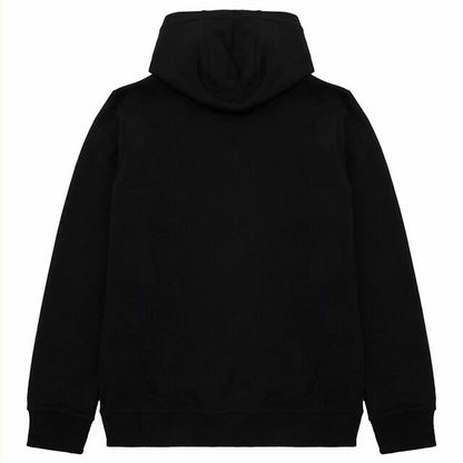 バーバリー BURBERRY 8055318 A1189 L ロゴプリント コットンフーディー パーカー スエットシャツ 長袖 プルオーバー Lサイズ ブラック FTBU00006M