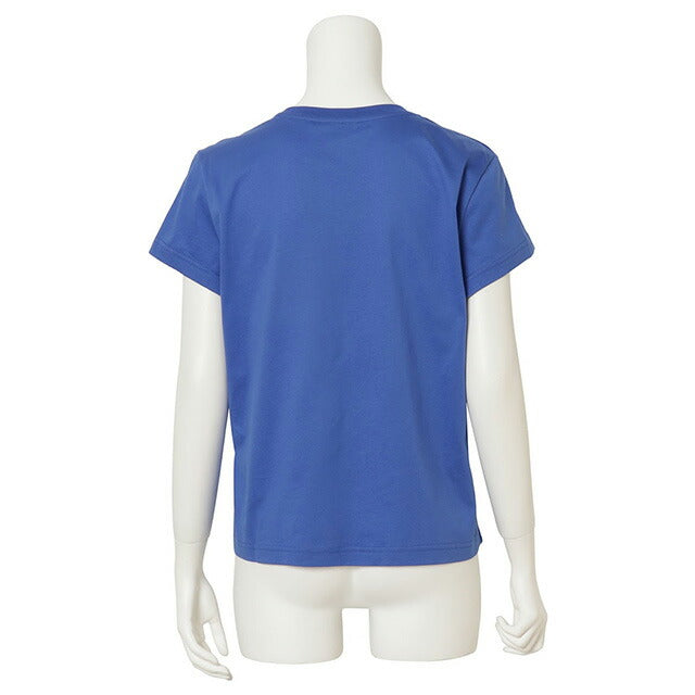 マリメッコ marimekko 091121 590 M ウニッコ ワンポイント クルーネック 半袖 Tシャツ Mサイズ ブルー レディース ユニセックス 記念品 プレゼント ギフト FTMM00441L