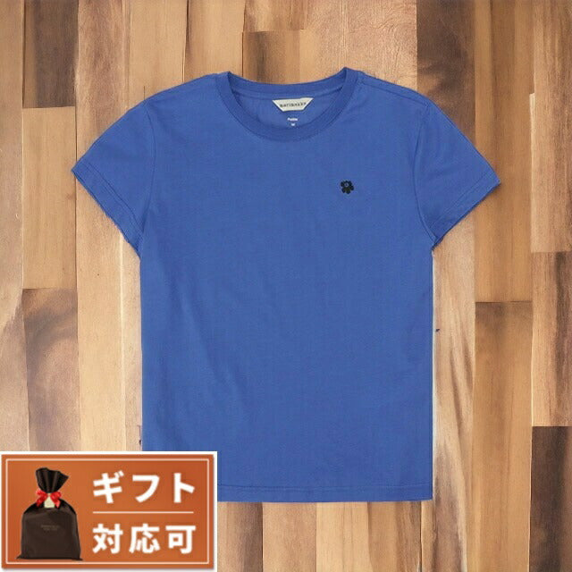 マリメッコ marimekko 091121 590 S ウニッコ ワンポイント クルーネック 半袖 Tシャツ Sサイズ ブルー レディース ユニセックス 記念品 プレゼント ギフト FTMM00442L