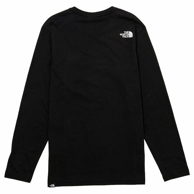 ザ ノースフェイス THE NORTH FACE NF0A37FT JK3 M ロングスリーブ ファイン Tシャツ ボックスロゴ Mサイズ ブラック FTNF00049M