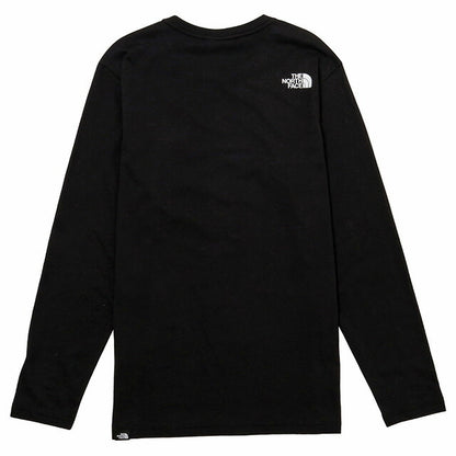 ザ ノースフェイス THE NORTH FACE NF0A37FT JK3 M ロングスリーブ ファイン Tシャツ ボックスロゴ Mサイズ ブラック FTNF00049M