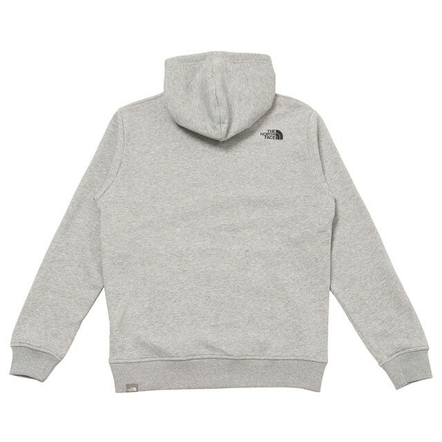 ザ ノースフェイス THE NORTH FACE NF0A5ICX DYX M ファイン フーディ プルオーバー パーカー 裏起毛 ボックスロゴ Mサイズ ライトグレー FTNF00051M