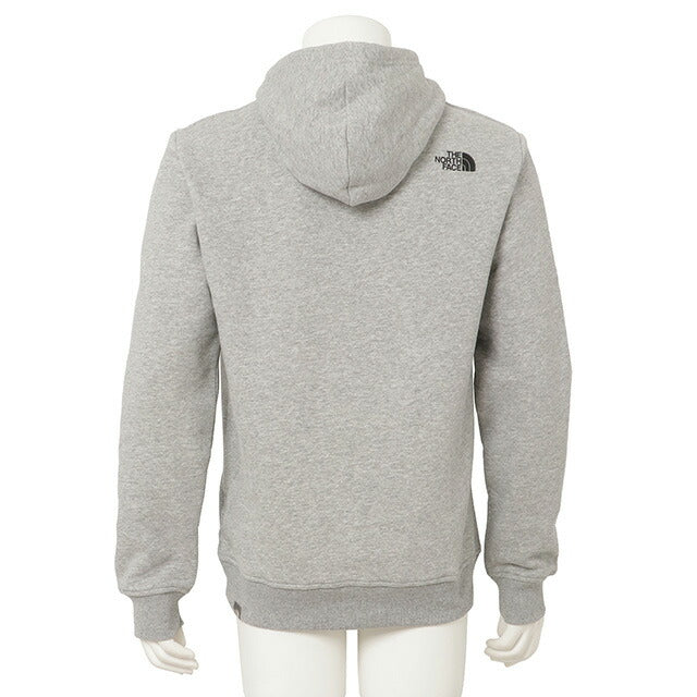 ザ ノースフェイス THE NORTH FACE NF0A5ICX DYX M ファイン フーディ プルオーバー パーカー 裏起毛 ボックスロゴ Mサイズ ライトグレー FTNF00051M