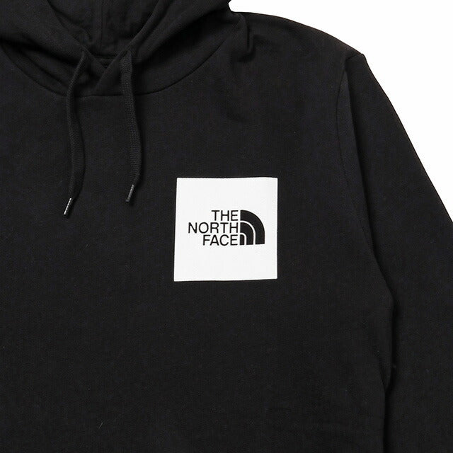 ザ ノースフェイス THE NORTH FACE NF0A5ICX JK3 L ファイン フーディ プルオーバー パーカー 裏起毛 ボックスロゴ Lサイズ ブラック FTNF00054M