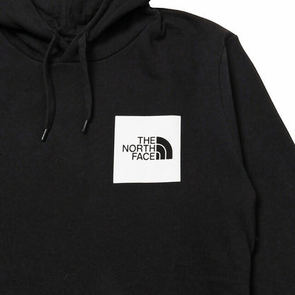 ザ ノースフェイス THE NORTH FACE NF0A5ICX JK3 L ファイン フーディ プルオーバー パーカー 裏起毛 ボックスロゴ Lサイズ ブラック FTNF00054M