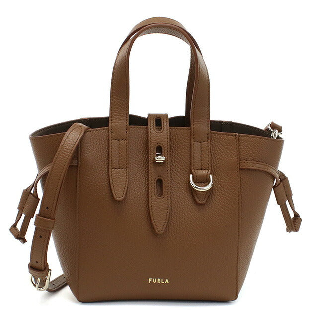 フルラ ハンドバッグ レディース ブランド FURLA FURLA NET レザー ブルガリア BASRFUA COGNAC ブラウン系 バッグ FURBASRFUA011