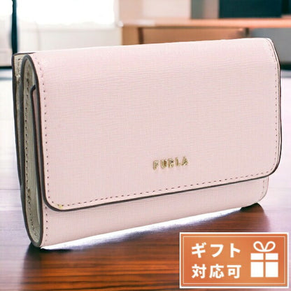 フルラ 三折財布小銭入付き レディース ブランド レザー PCZ0UNO OPAL+PERLA ピンク系 財布 FURPCZ0UNO111