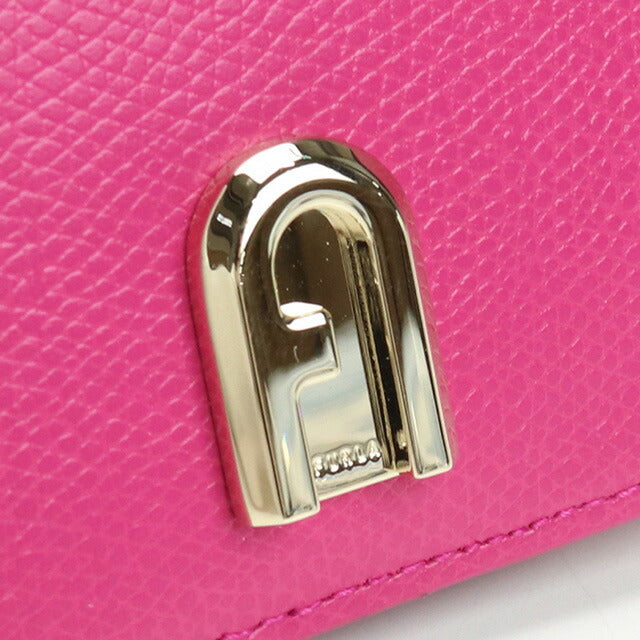 フルラ 二つ折り財布 レディース ブランド FURLA FURLA 1927 レザー 中国&lt;br&gt;外側:ファスナー開閉 PDF7ACO PEONIA FUXIA ピンク系 財布 FURPDF7ACO011