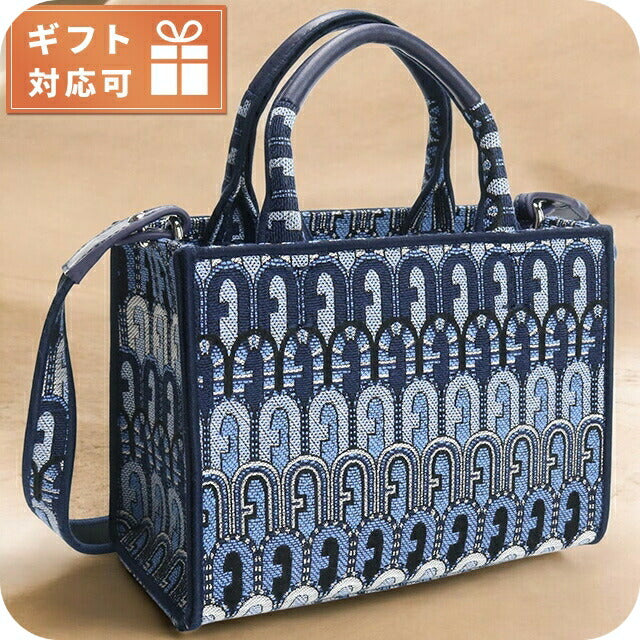 フルラ トートバッグ レディース ブランド FURLA FURLA OPPORTUNITY WB00352 TONI BLU DENIM ブルー系 マルチカラー バッグ FURWB00352011
