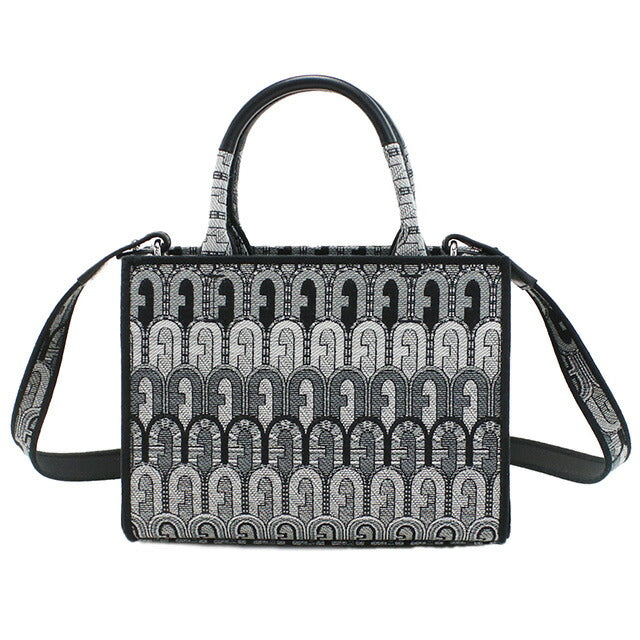 フルラ トートバッグ レディース ブランド FURLA FURLA OPPORTUNITY WB00352 TONI GRIGIO ブラック グレー系 バッグ FURWB00352041