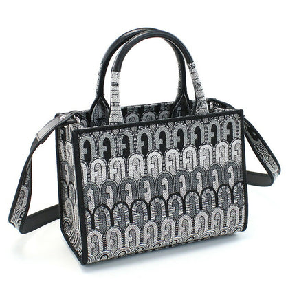 フルラ トートバッグ レディース ブランド FURLA FURLA OPPORTUNITY WB00352 TONI GRIGIO ブラック グレー系 バッグ FURWB00352041