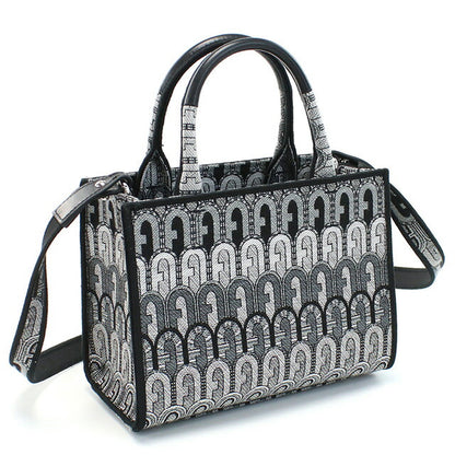 フルラ トートバッグ レディース ブランド FURLA FURLA OPPORTUNITY WB00352 TONI GRIGIO ブラック グレー系 バッグ FURWB00352041
