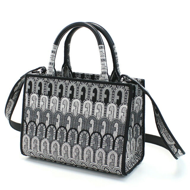 フルラ トートバッグ レディース ブランド FURLA FURLA OPPORTUNITY WB00352 TONI GRIGIO ブラック グレー系 バッグ FURWB00352041