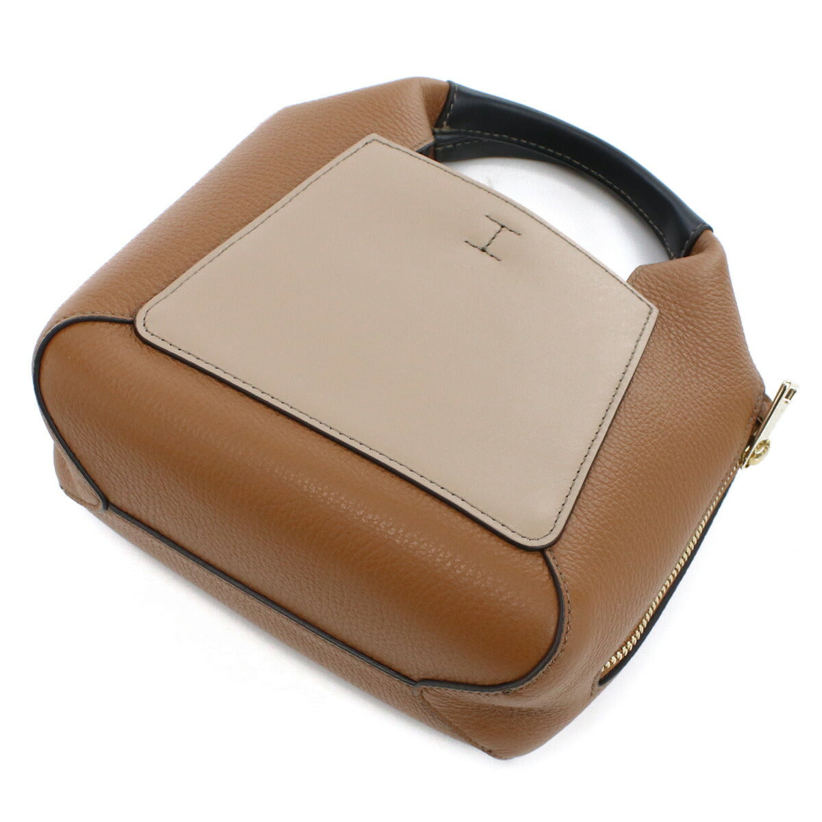 フルラ ハンドバッグ レディース レザー ブルガリア WB00583 GREIGE+COGNAC+NERO ブラウン系 バッグ FURWB00583011