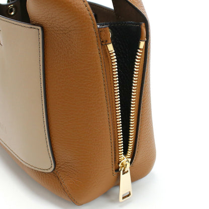 フルラ ハンドバッグ レディース レザー ブルガリア WB00583 GREIGE+COGNAC+NERO ブラウン系 バッグ FURWB00583011