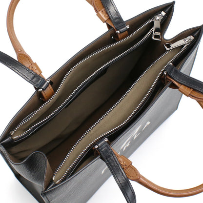 フルラ トートバッグ レディース レザー WB00728 NERO+PERLA ブラック バッグ FURWB00728011