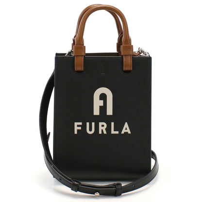 フルラ ハンドバッグ レディース レザー WB00729 NERO+PERLA ブラック バッグ FURWB00729011