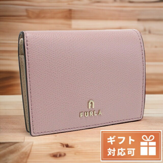 フルラ 二折財布小銭入付き レディース ブランド レザー WP00304 ALBA+BALLERINA ピンク系 財布 FURWP00304081