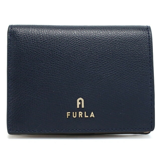 フルラ 二折財布小銭入付き レディース ブランド FURLA FURLA CAMELIA レザー WP00304 MEDITERRANEO+BALLERI ネイビー系 財布 FURWP00304091