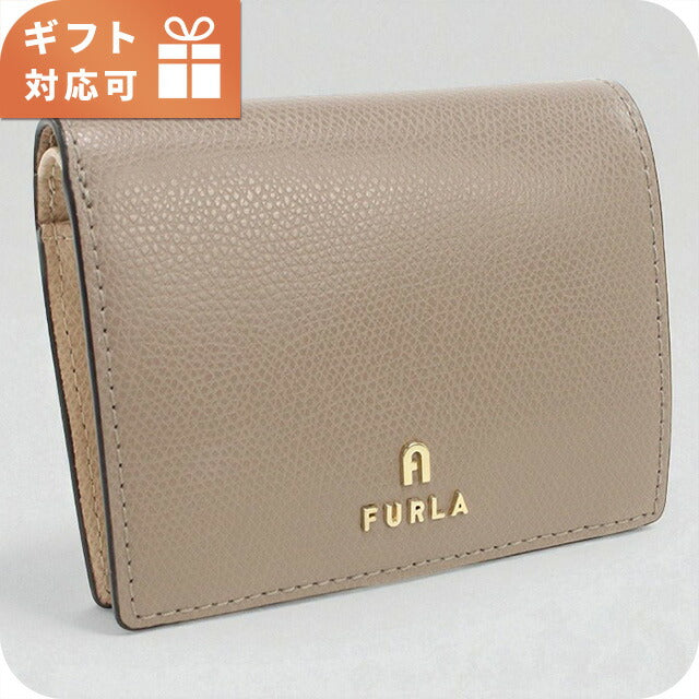 フルラ 二折財布小銭入付き レディース ブランド FURLA FURLA CAMELIA レザー WP00304 グレー 財布 FURWP00304151