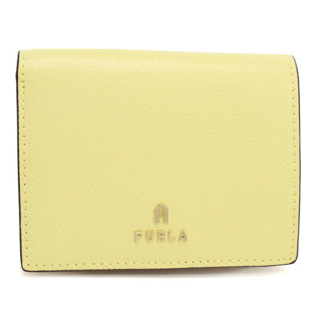 フルラ 二折財布小銭入付き レディース ブランド FURLA FURLA CAMELIA レザー WP00304 イエロー 財布 FURWP00304161