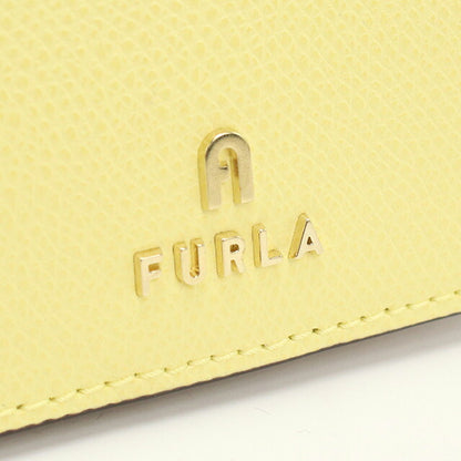 フルラ 二折財布小銭入付き レディース ブランド FURLA FURLA CAMELIA レザー WP00304 イエロー 財布 FURWP00304161