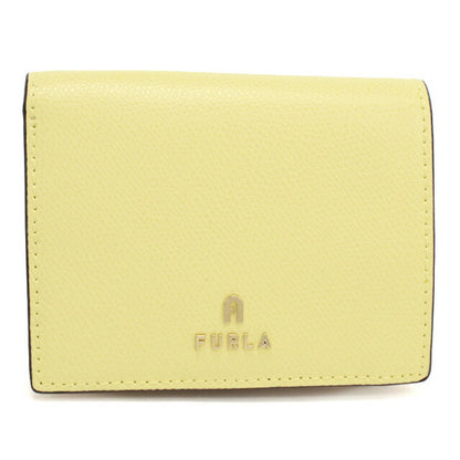フルラ 二折財布小銭入付き レディース ブランド FURLA FURLA CAMELIA レザー WP00304 イエロー 財布 FURWP00304161