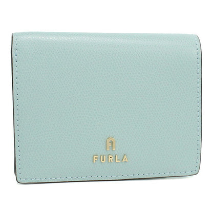 フルラ 二折財布小銭入付き レディース ブランド FURLA FURLA CAMELIA レザー WP00304 ブルー 財布 FURWP00304181
