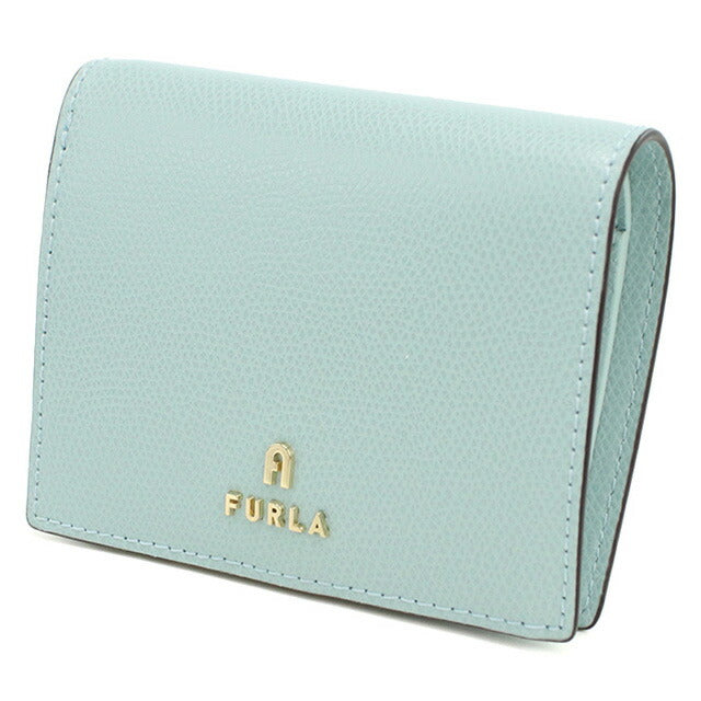 フルラ 二折財布小銭入付き レディース ブランド FURLA FURLA CAMELIA レザー WP00304 ブルー 財布 FURWP00304181
