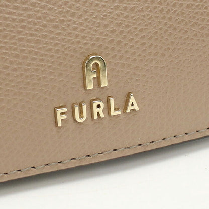 フルラ 二つ折り財布 二折財布小銭入付き 二つ折り財布 二折財布 コンパクト レディース ブランド FURLA FURLA CAMELIA レザー WP00304 ベージュ FURWP00304221