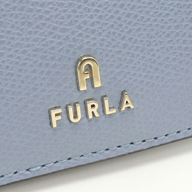 フルラ 二つ折り財布 二折財布小銭入付き 二つ折り財布 二折財布 コンパクト レディース ブランド FURLA FURLA CAMELIA レザー WP00304 ブルー FURWP00304231