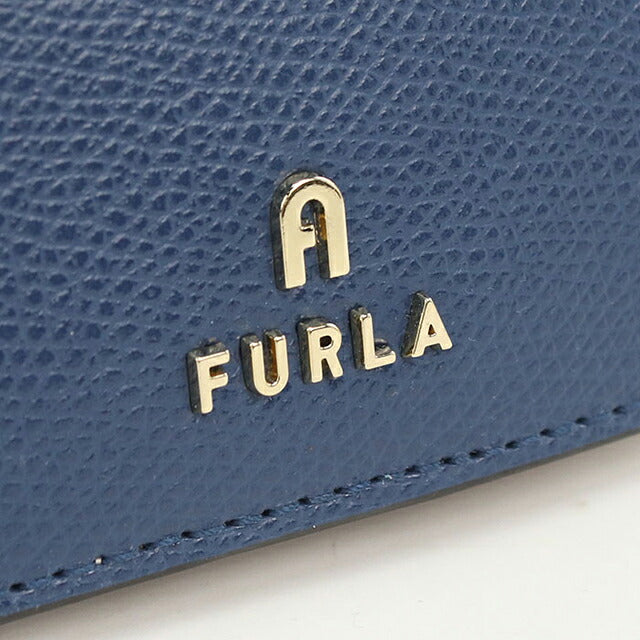 フルラ 二つ折り財布 二折財布小銭入付き 二つ折り財布 二折財布 コンパクト レディース ブランド FURLA FURLA CAMELIA レザー WP00304 ブルー FURWP00304241
