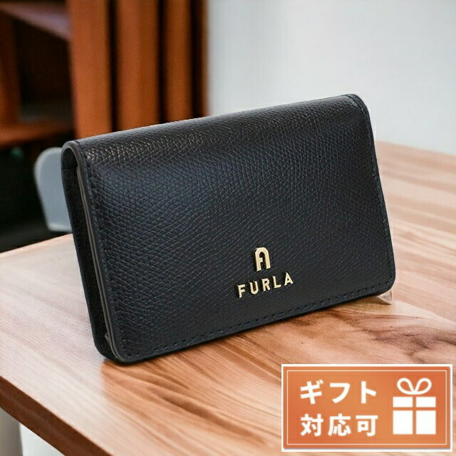 フルラ 名刺入れ レディース レザー WP00306 NERO ブラック 小物 FURWP00306011