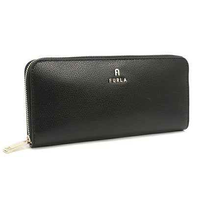 フルラ 長財布ラウンドファスナー レディース ブランド FURLA FURLA CAMELIA レザー WP00313 ブラック FURWP00313011