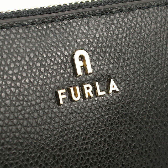フルラ 長財布ラウンドファスナー レディース ブランド FURLA FURLA CAMELIA レザー WP00313 ブラック FURWP00313011
