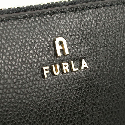 フルラ 長財布ラウンドファスナー レディース ブランド FURLA FURLA CAMELIA レザー WP00313 ブラック FURWP00313011
