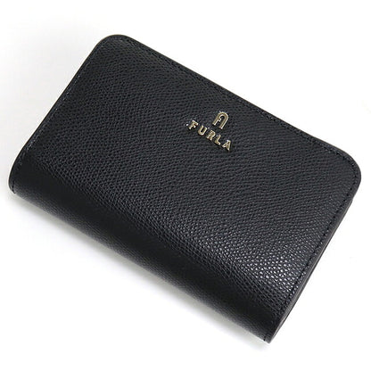 フルラ 二つ折り財布 二折財布小銭入付き 二つ折り財布 二折財布 コンパクト レディース ブランド FURLA FURLA CAMELIA レザー WP00314 ブラック FURWP00314011