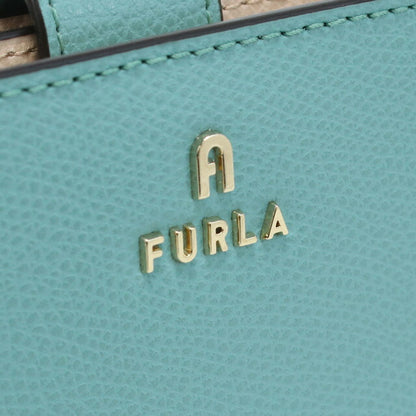 フルラ 二折財布小銭入付き レディース ブランド レザー WP00314 ブルー系 財布 FURWP00314101