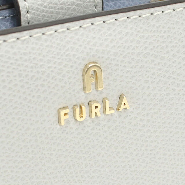 フルラ 二つ折り財布 二折財布小銭入付き 二つ折り財布 二折財布 コンパクト レディース ブランド FURLA FURLA CAMELIA レザー WP00314 グレー FURWP00314291