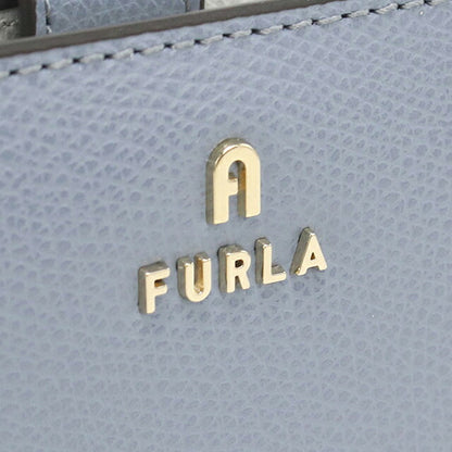 フルラ 二つ折り財布 二折財布小銭入付き 二つ折り財布 二折財布 コンパクト レディース ブランド FURLA FURLA CAMELIA レザー WP00315 ブルー FURWP00315281