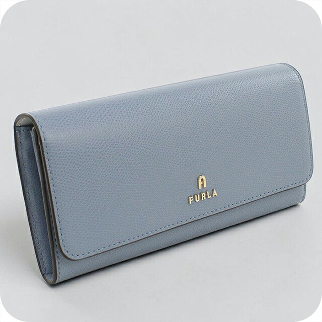 フルラ 長財布ニ折小銭入付き レディース ブランド FURLA FURLA CAMELIA レザー WP00317 ブルー FURWP00317171