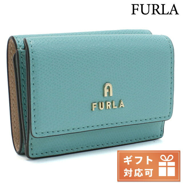 フルラ 三折財布小銭入付き レディース ブランド FURLA レザー WP00318 ZEFIRO+BALLERINA ブルー系 財布 FURWP00318101
