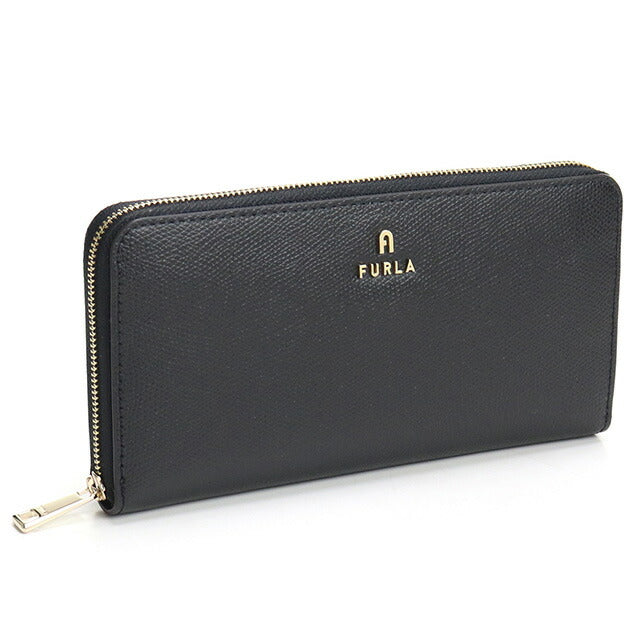 フルラ 長財布ラウンドファスナー レディース ブランド FURLA FURLA CAMELIA レザー WP00322 NERO ブラック 財布 FURWP00322011