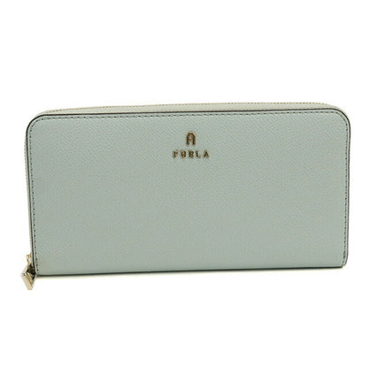 フルラ 長財布ラウンドファスナー レディース ブランド FURLA FURLA CAMELIA レザー WP00322 LAGUNA ブルー系 財布 FURWP00322101