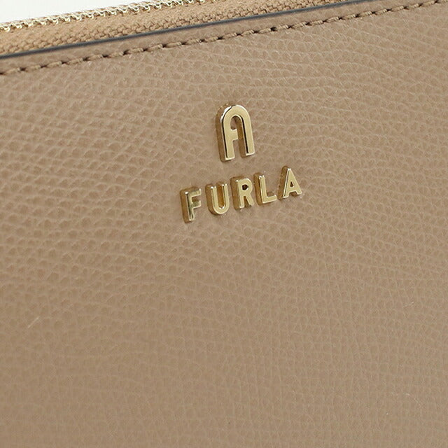 フルラ 長財布ラウンドファスナー レディース ブランド FURLA FURLA CAMELIA レザー WP00322 ベージュ FURWP00322111