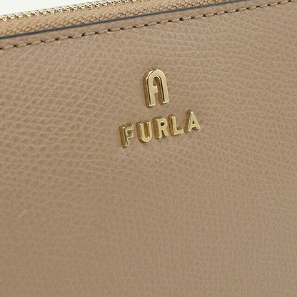 フルラ 長財布ラウンドファスナー レディース ブランド FURLA FURLA CAMELIA レザー WP00322 ベージュ FURWP00322111