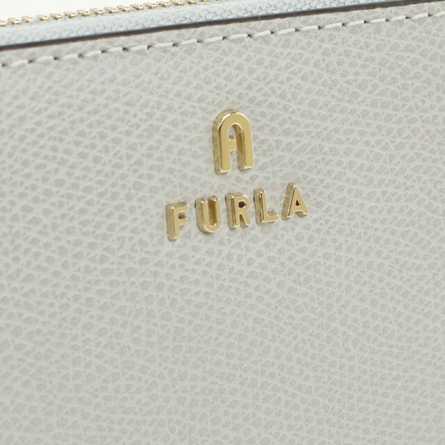 フルラ 長財布ラウンドファスナー レディース ブランド FURLA FURLA CAMELIA レザー WP00322 グレー FURWP00322121